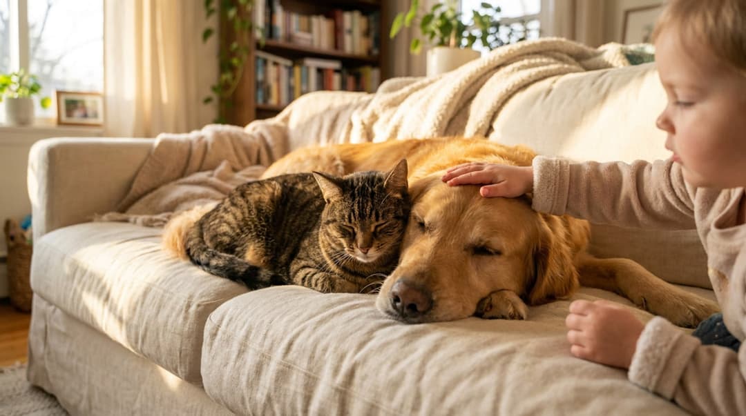 Pet owner using PawTalk community forum