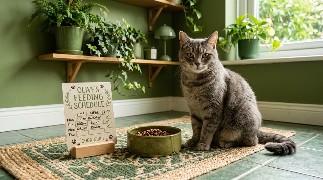 Cat Feeding Chart (wet/dry)