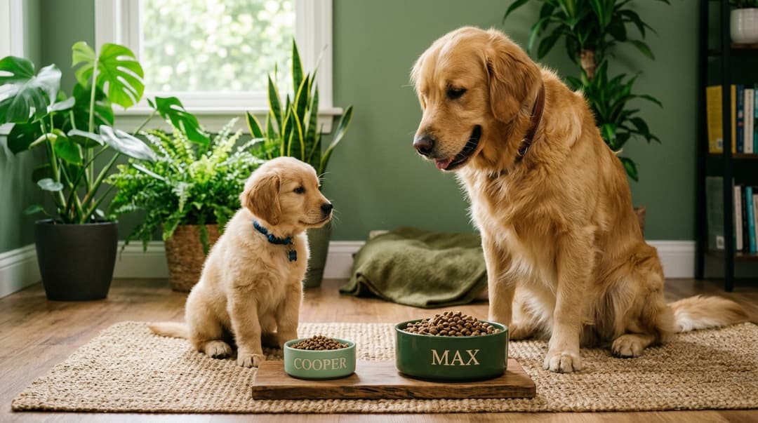 Dog Food Calculator by Weight & Age (filtered view)