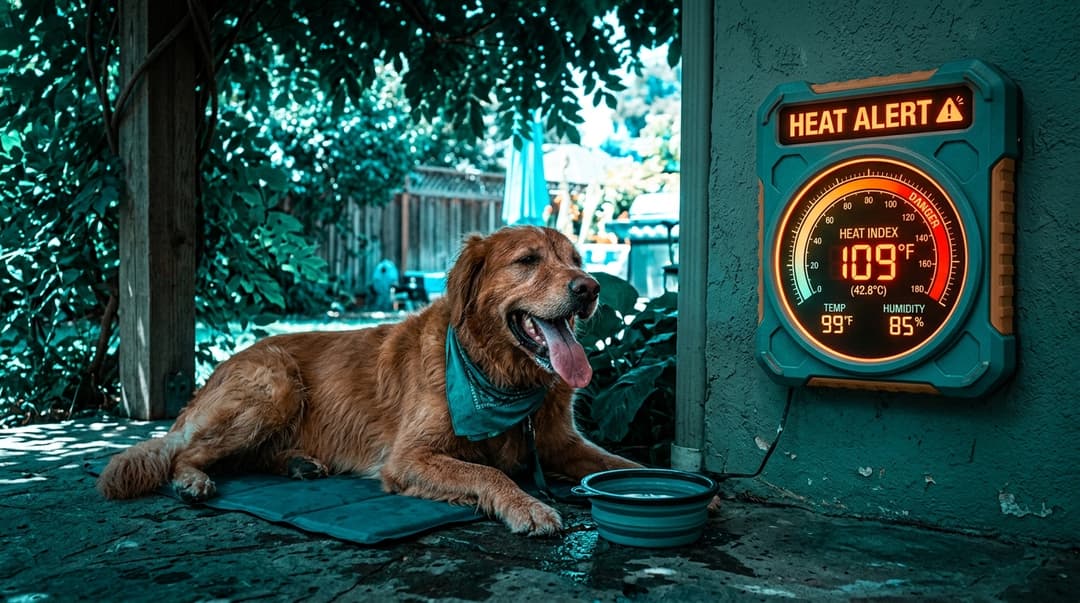 Dog Sunburn / Heat Index Safety Calculator