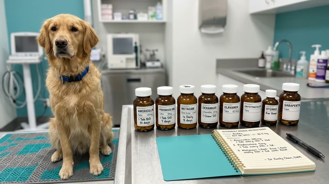 Dog Medication Dosage Hub (multi-drug selector)